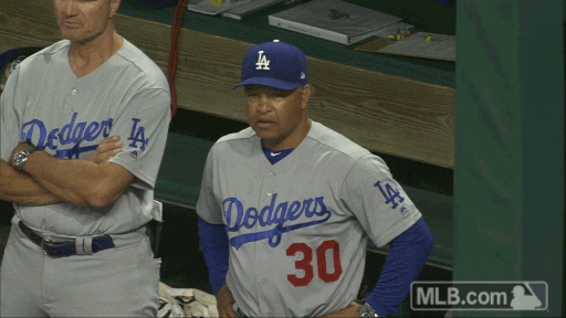 Los Angeles Dodgers Dave GIF by MLB