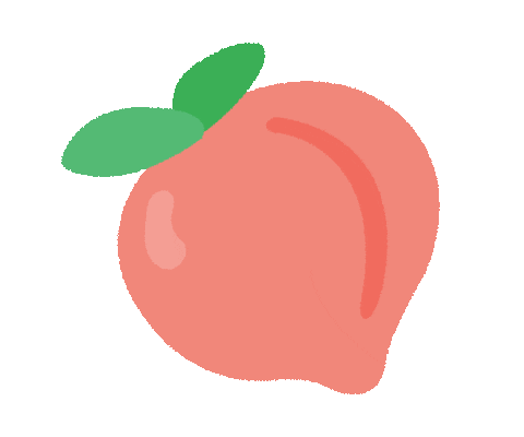 dewtybeauty giphyupload box glass peach Sticker