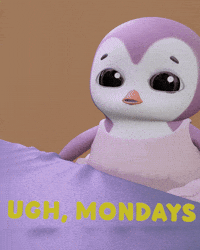 Tired 3D GIF by Pengu