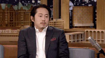 Steven Yeun Reaction GIF