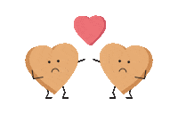 maggiesmission broken heart smores pediatric cancer maggies mission Sticker