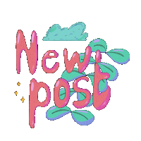 New Post Sticker