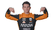 Pointing Down Sticker by INDYCAR
