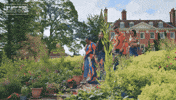 Friends Walk GIF by The Great British Bake Off