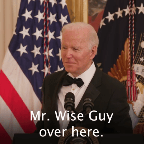 Mr. Wise Guy over here.