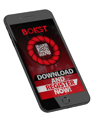BOKSTnetwork giphyupload mma app ticket Sticker