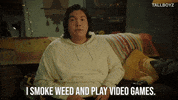Couch Potato Smoke Weed GIF by TallBoyz