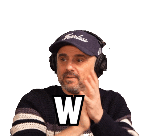 Standing Ovation Win Sticker by GaryVee