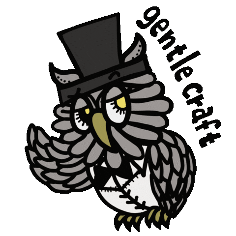 Gentleman Hello Sticker