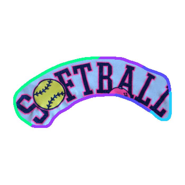 Softball Sticker by imoji