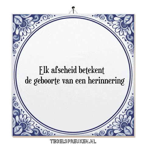 Moment Wijsheid Sticker by Tegelspreuken.nl