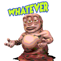 confused bade Sticker