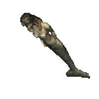 ocean swimming Sticker