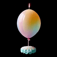 Nissart heart party fire 3d GIF