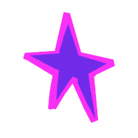 Star Sticker by Mighty Hoopla