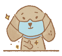 Dog Mask Sticker
