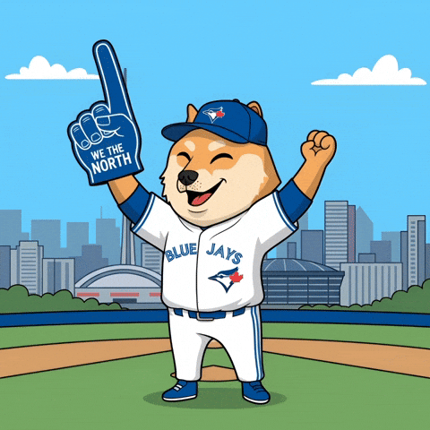 Happy Blue Jays GIF by Doge Pound