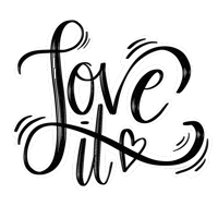 Happy Love It Sticker
