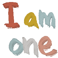 I Am One Sticker by ARA