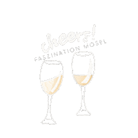 FaszinationMosel cheers prost wein mosel Sticker