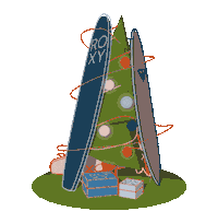 Christmas Tree Sticker by ROXY
