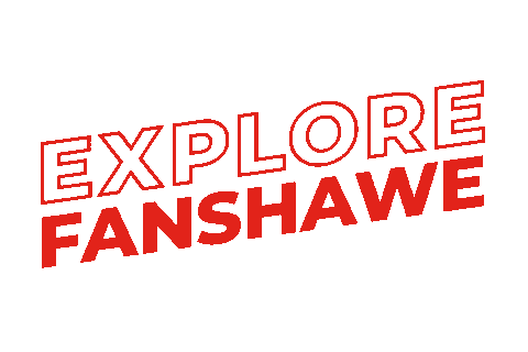 Explore Fanshawe Sticker by Fanshawe College
