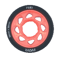 Roller Derby Skater Sticker by Radar Wheels