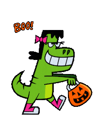 Animation Halloween Sticker by joeyahlbum