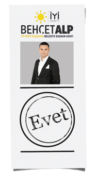 behcetalp kuşadası behçetalp iyipartikuşadasıbelediyebaşkanadayı avbehcetalp Sticker