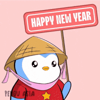 Happy New Year GIF by Pengu Asia