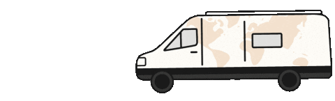 Van Camper Sticker by JilEileen