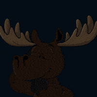 DoYouMoose light thinking think smart GIF
