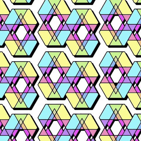 conorbrewster psychedelic design geometric sacredgeometry rainbow colorful GIF