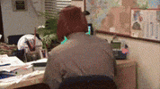dwight wigs GIF