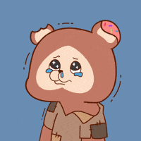 Crying GIF by Beraji Bears