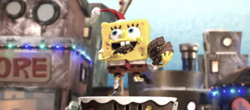 christmas nickelodeon GIF by SpongeBob SquarePants