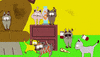 cats eating GIF by South Park 