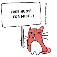 Free Hugs Sticker by C3Chemnitz