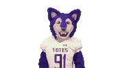 Football Dab Sticker by The College of Idaho