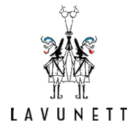 Lavunett logo sunglasses help glasses Sticker