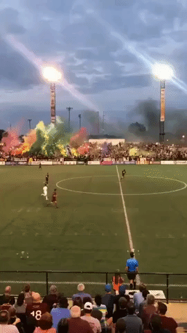 Smoke Bombs Send Signal That Detroit City Fans are Force to Be Reckoned With
