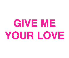 give me love Sticker by We Are Diamond