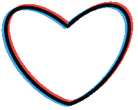 Neon Lights Love Sticker