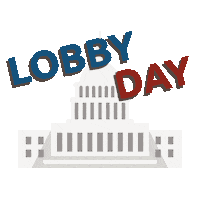 Lobbying Us Capitol Sticker by Citizens' Climate Lobby