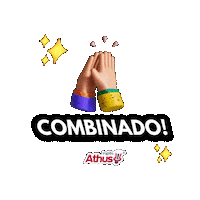 Athus Ok Sticker by Athusidiomasbrasil