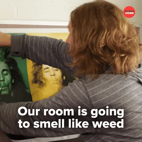 Smell like weed