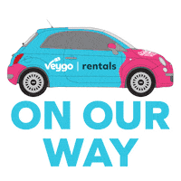 Driving Road Trip Sticker by Veygo