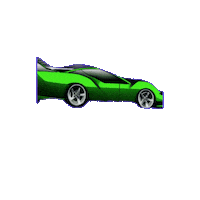 Speeding Fast Car Sticker by A Reason To Feel