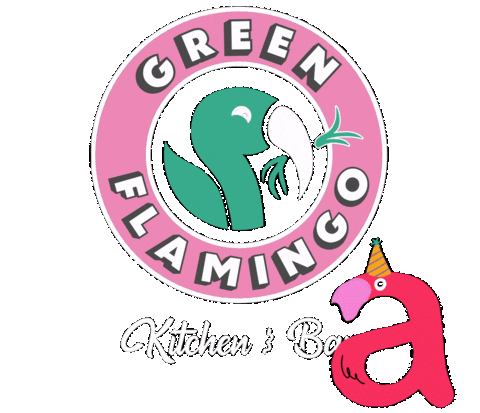 green-flamingo-innsbruck giphyupload greenflamingo flamingoburger greenflamingoinnsbruck Sticker