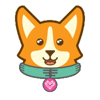 Corgi Sticker by Butopea